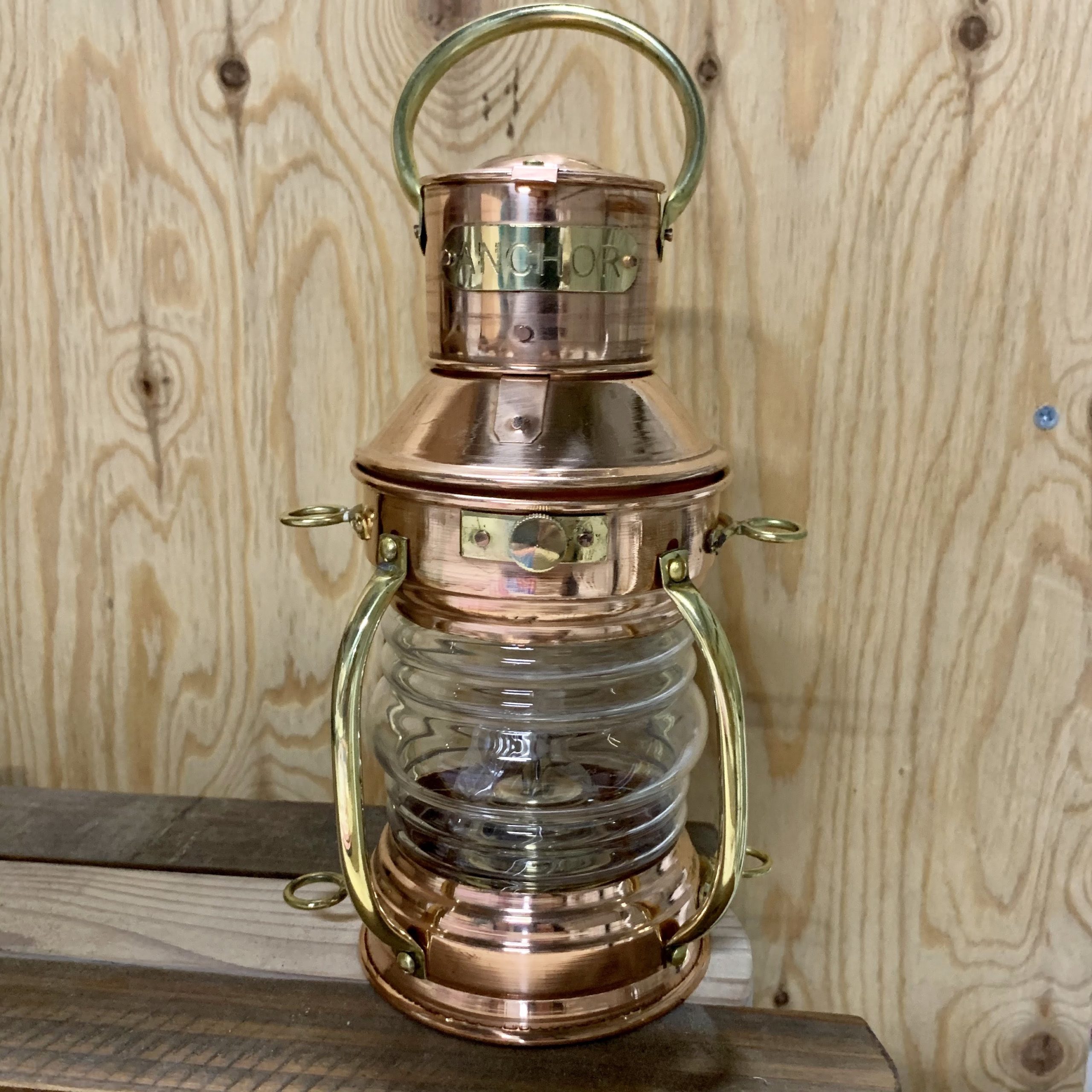 Copper Oil Ship Lantern 18.5cm(銅オイルランタン シップランプ 船灯) | Roost Outdoors®